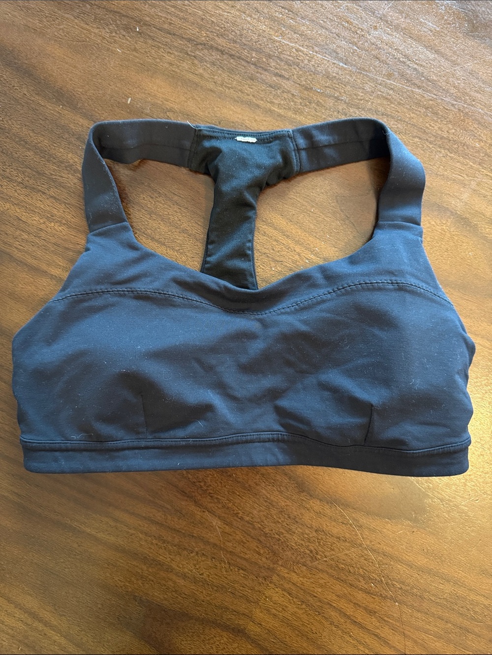 Lululemon black sports bra, size 8